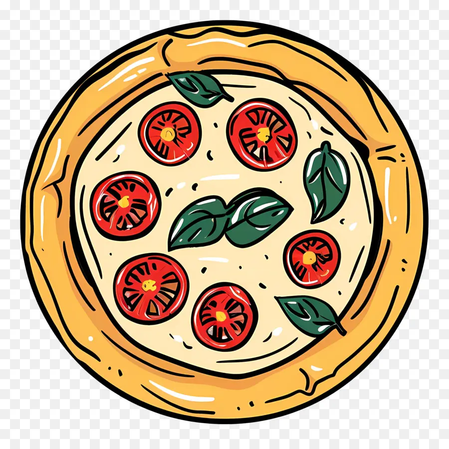 Pizza Marguerite，Pizza PNG