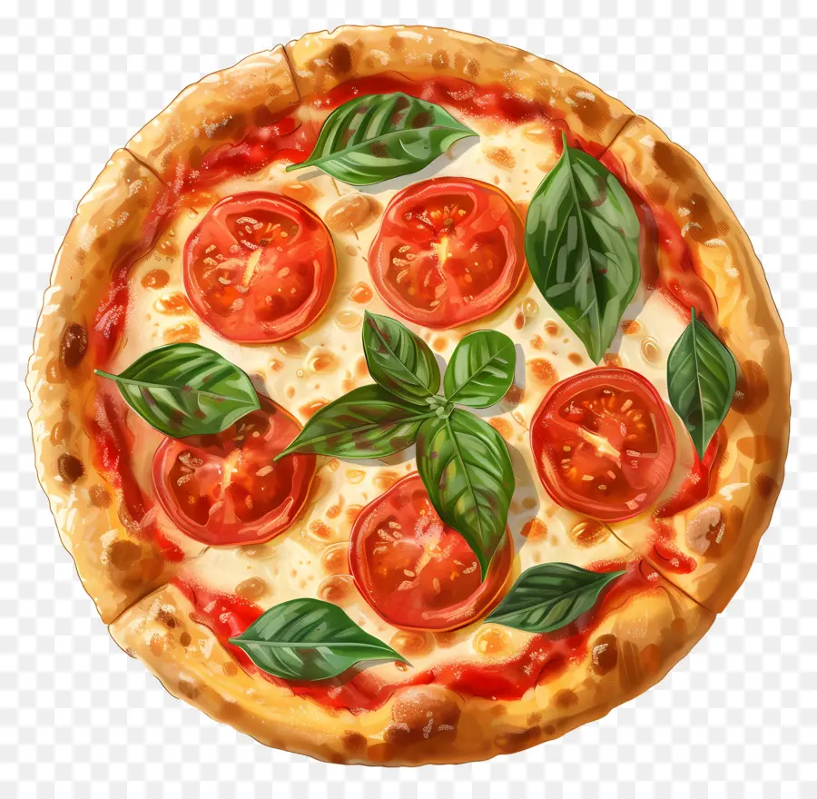 Pizza Marguerite，Pizza PNG