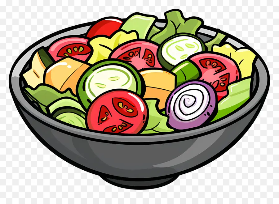 Salade Fraîche，Saladier PNG