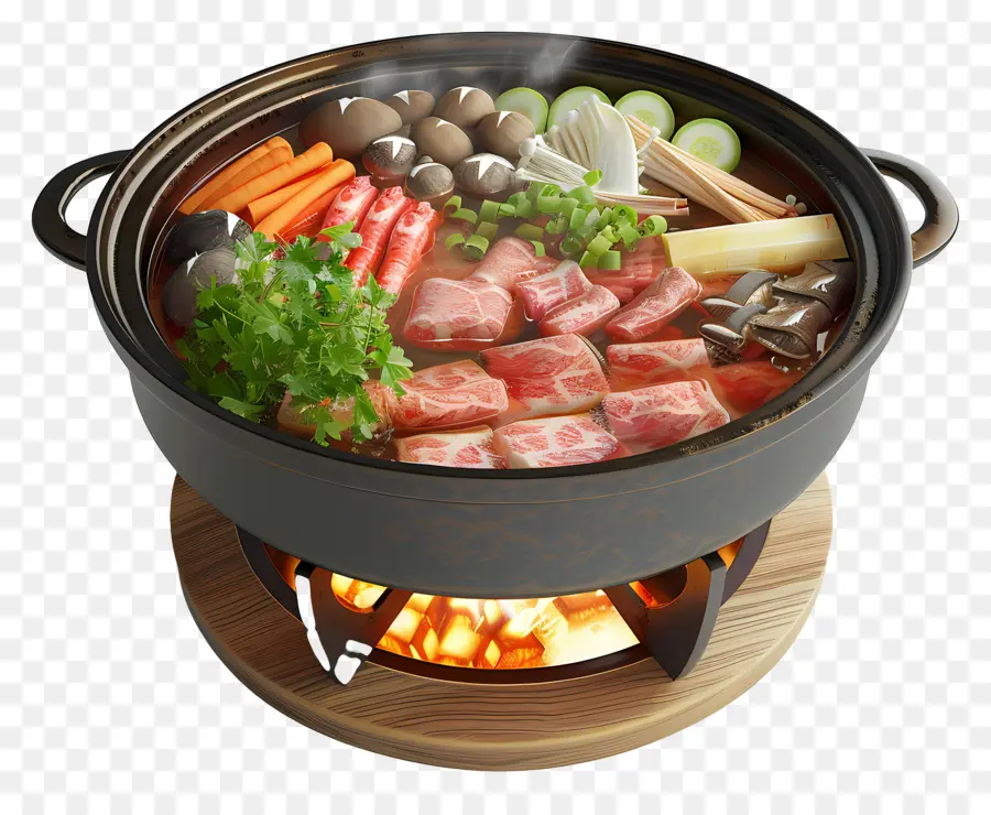 Fondue Chaude，Soupe PNG