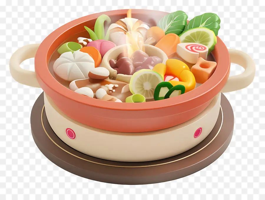 Fondue Chaude，Soupe PNG