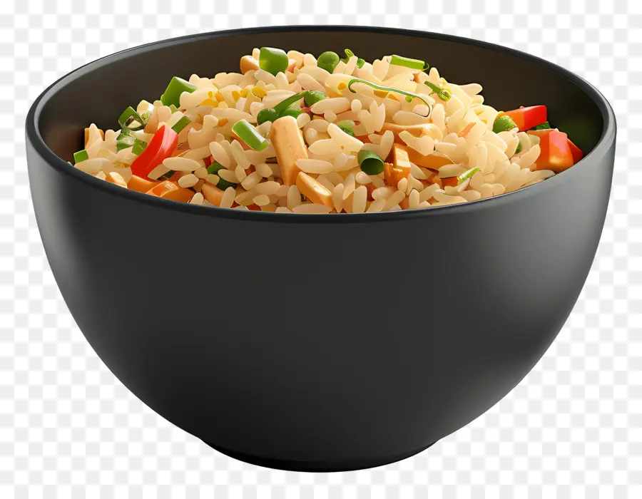 Bol à Riz，Riz Frit PNG