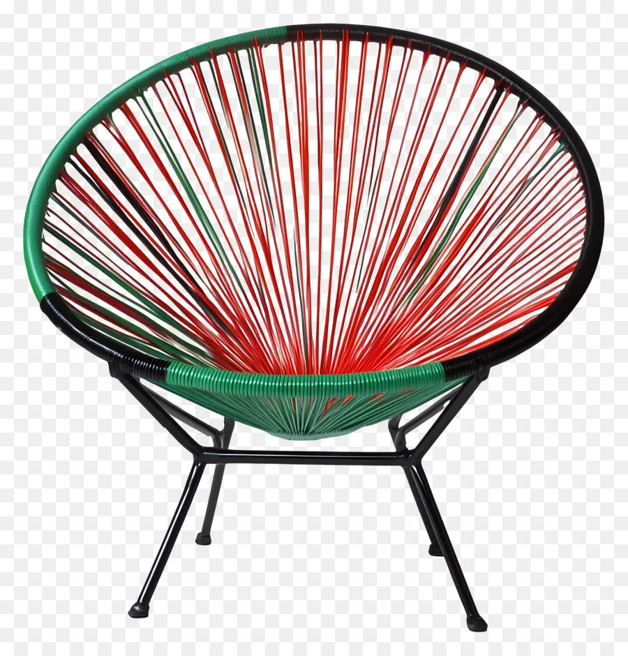 Chaise Acapulco，Chaise Colorée PNG