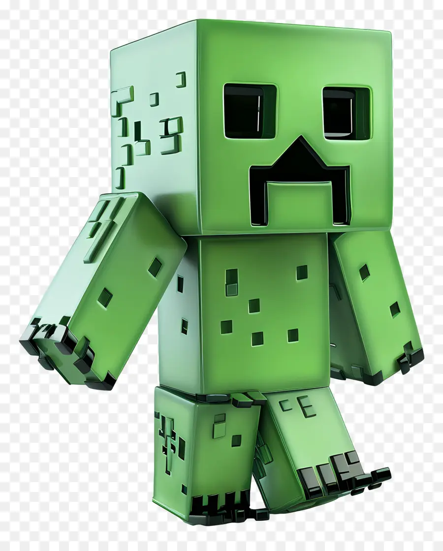 Minecraft Creeper，Jeu PNG