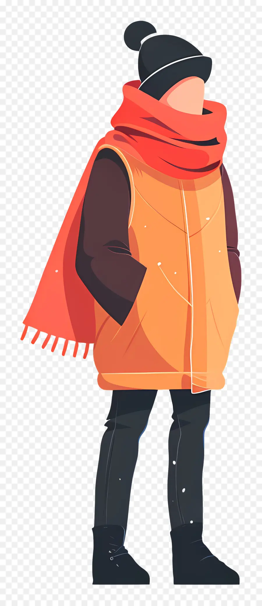 Homme Hiver，Vêtements D'hiver PNG