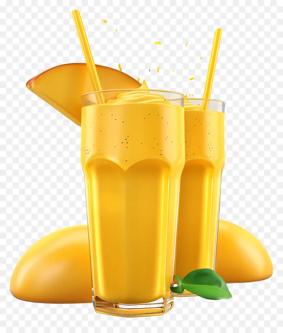 Smoothies à La Mangue，Jus De Mangue PNG