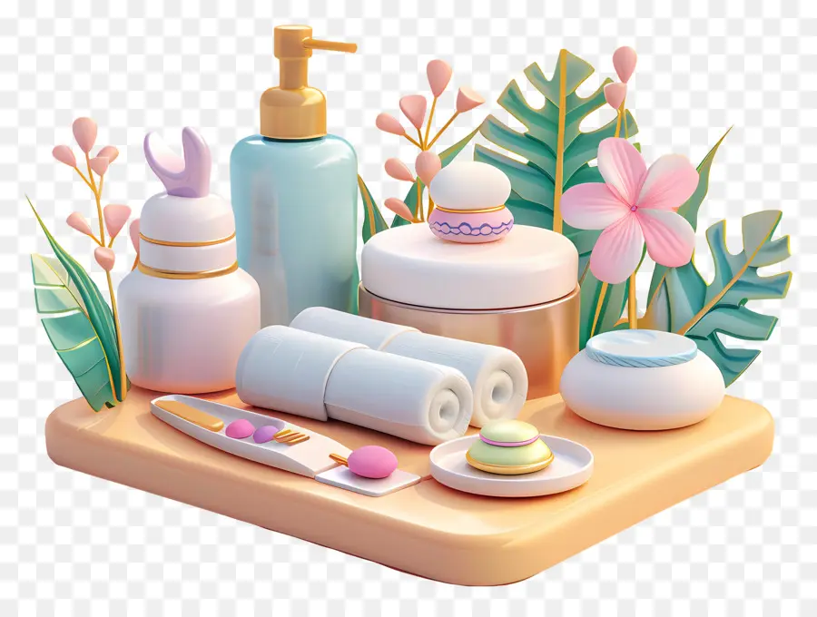 Traitement De Massage Spa，Articles De Spa PNG