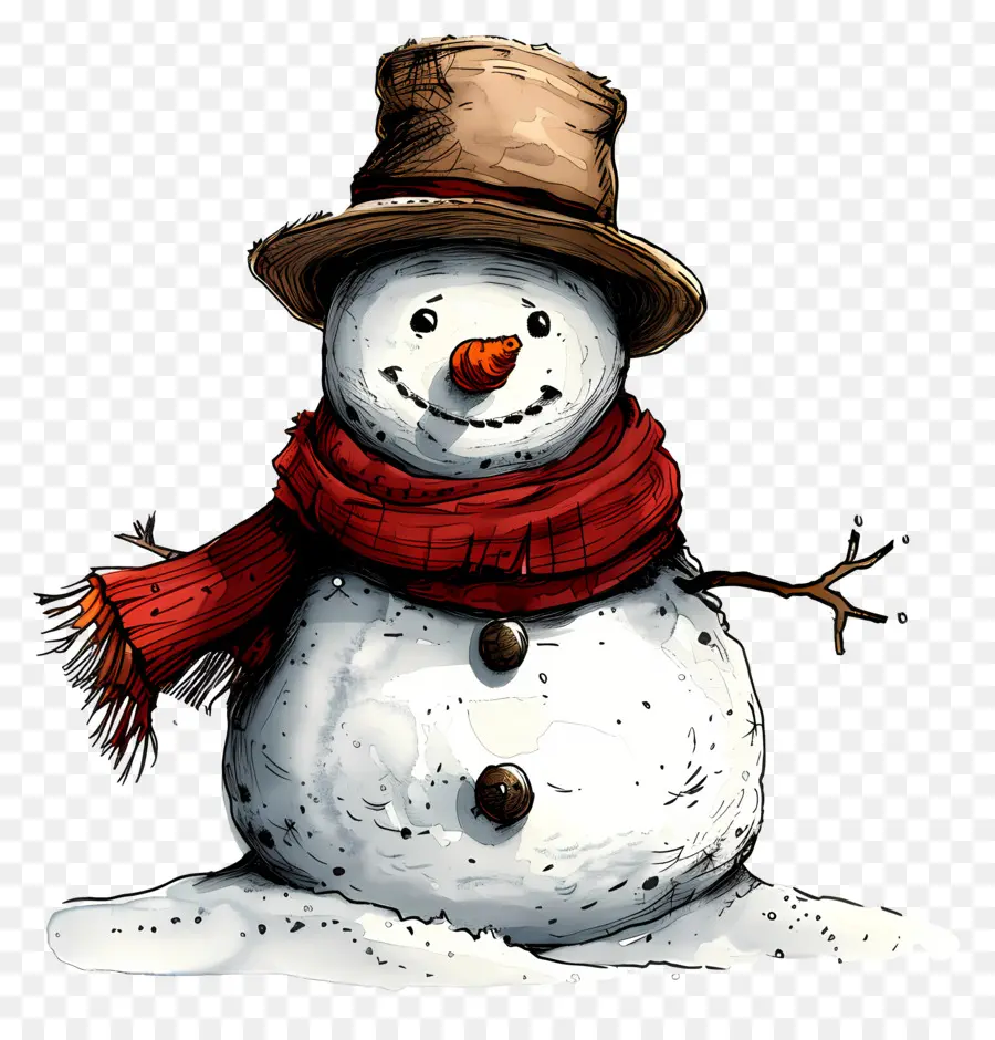 Bonhomme De Neige，Hiver PNG