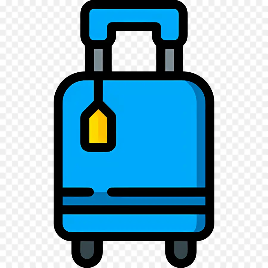 Bagages De Voyage，Valise Bleue PNG