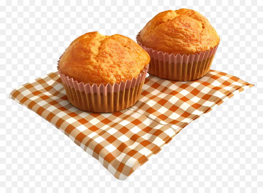 Muffins à La Citrouille，Muffins PNG