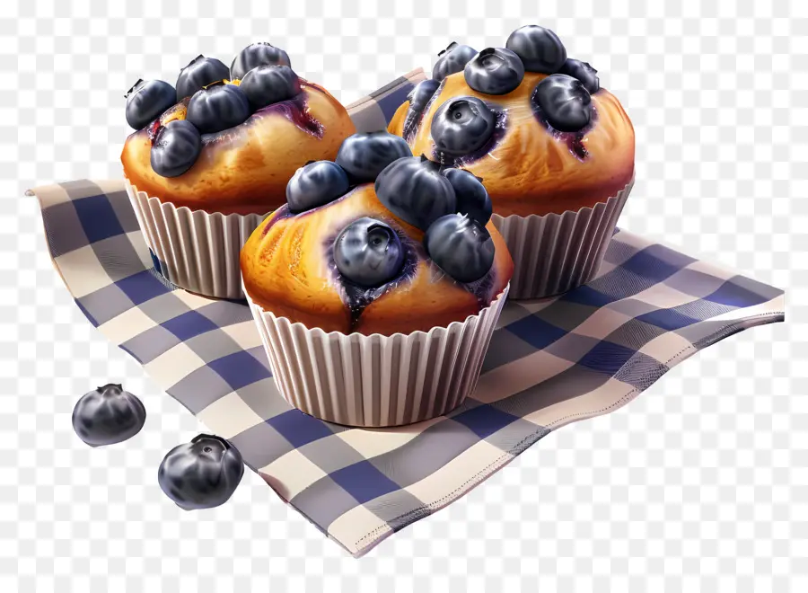 Muffins Aux Bleuets，Boulangerie PNG