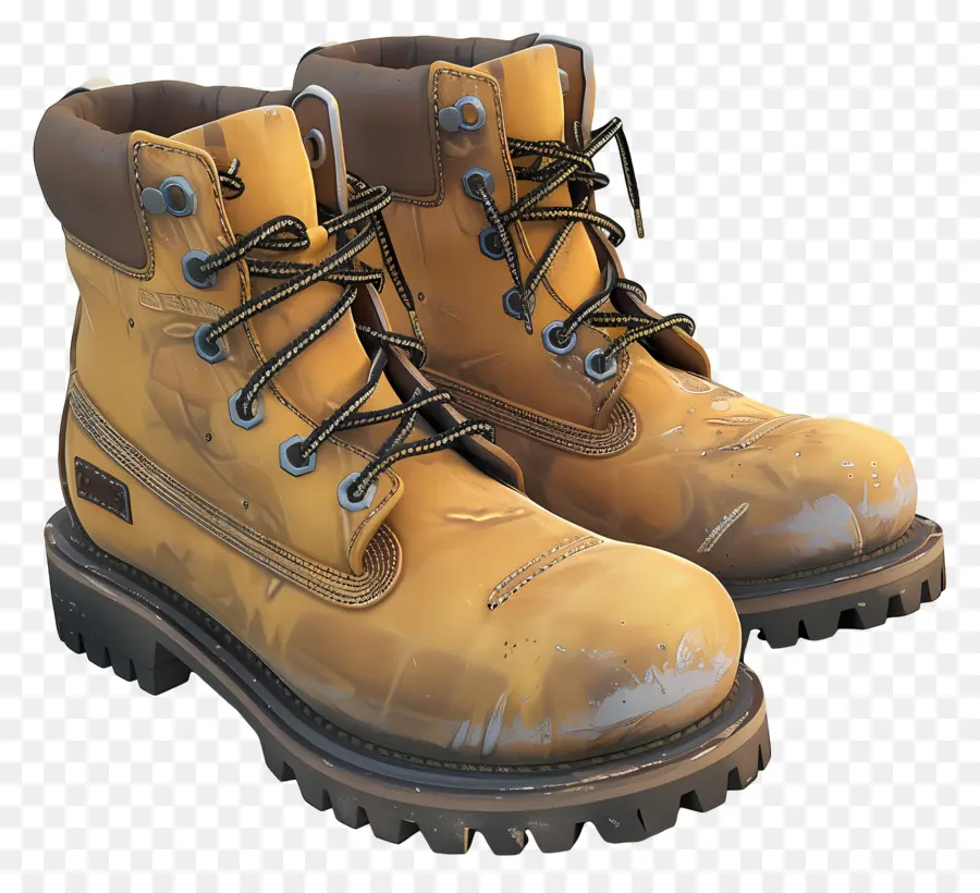 Bottes，Bottes Marron PNG