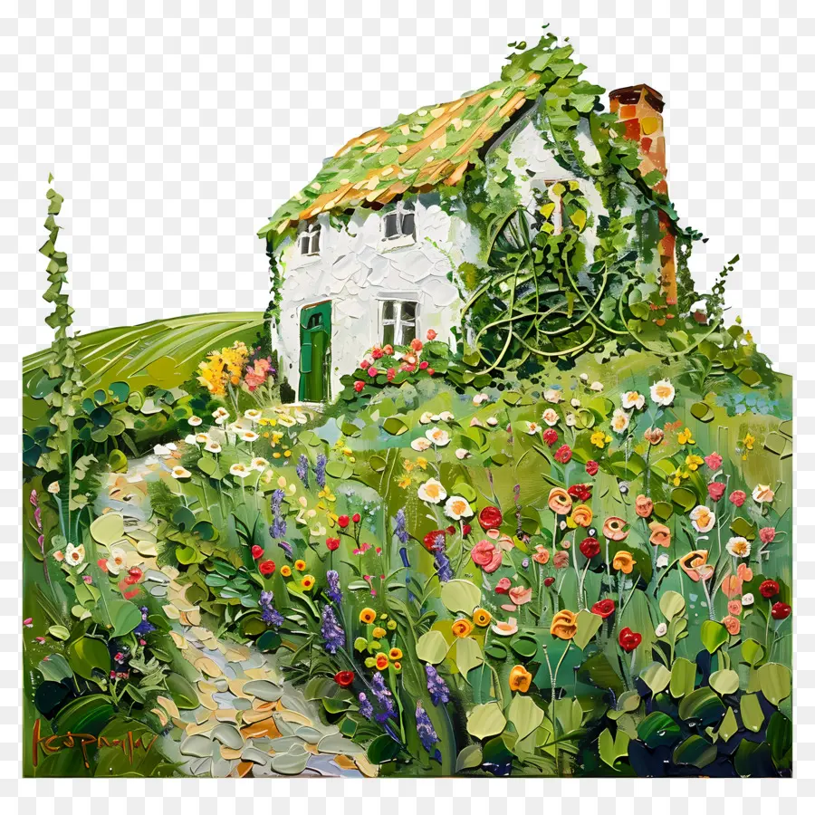 Maison De Campagne，Gîte Fleuri PNG