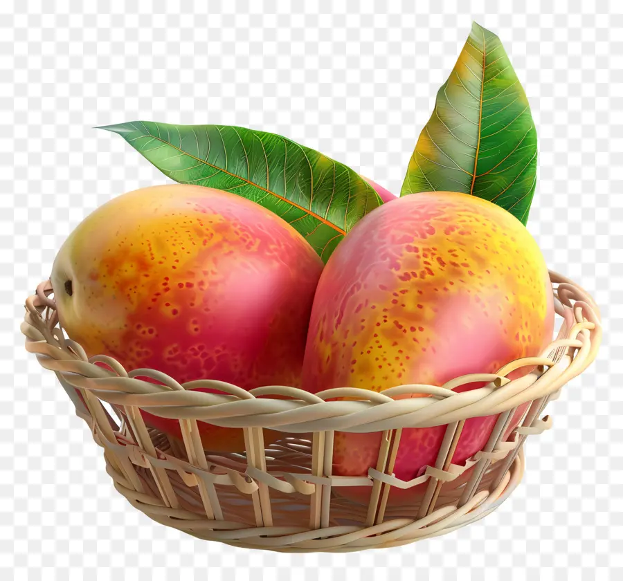 Mangue Dans Le Panier，Mangues PNG