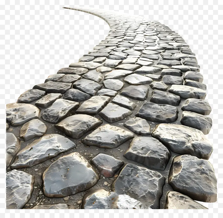 Chaussée，Chemin Pavé PNG