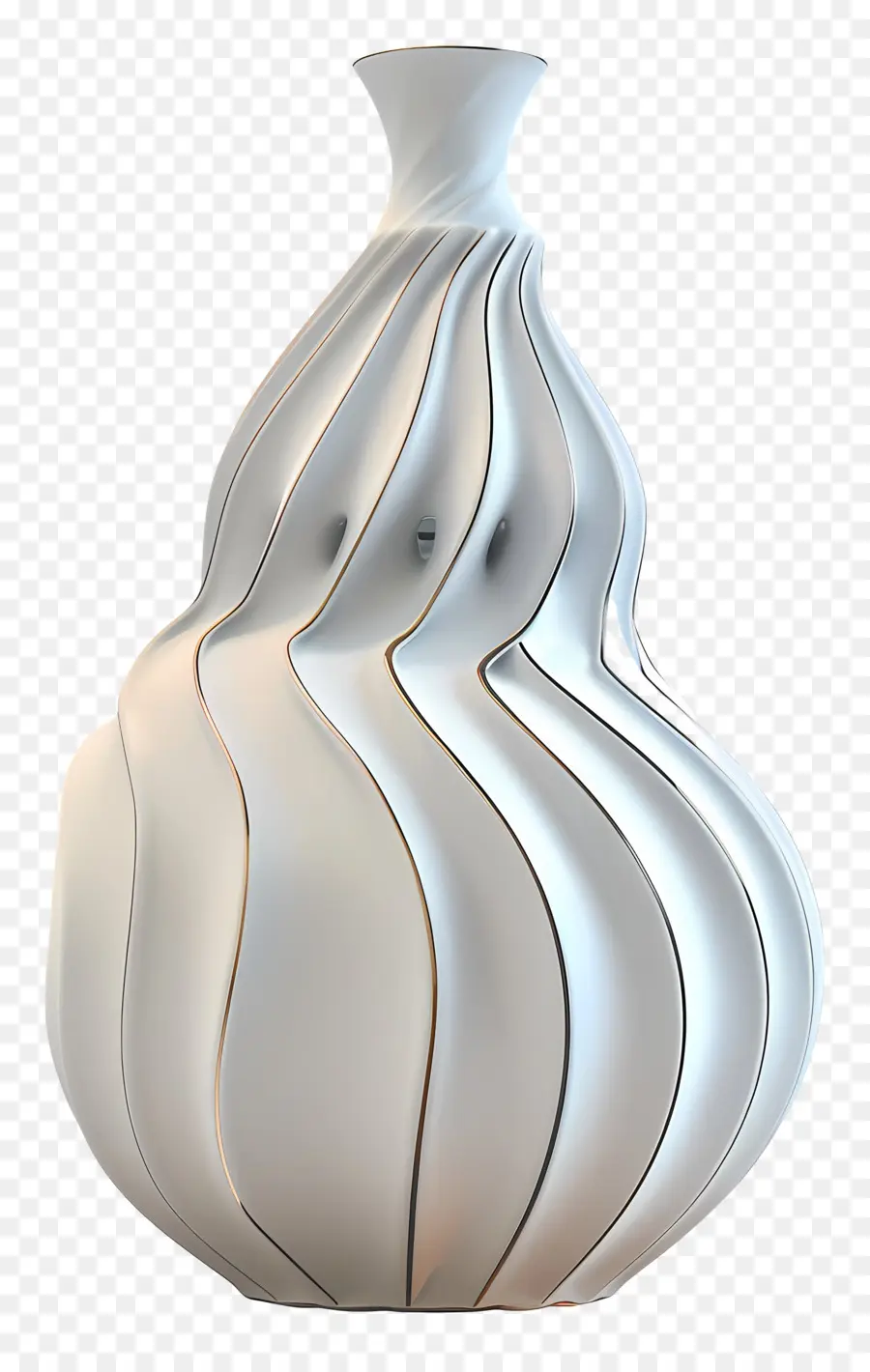 Vase En Céramique，Vase Blanc PNG