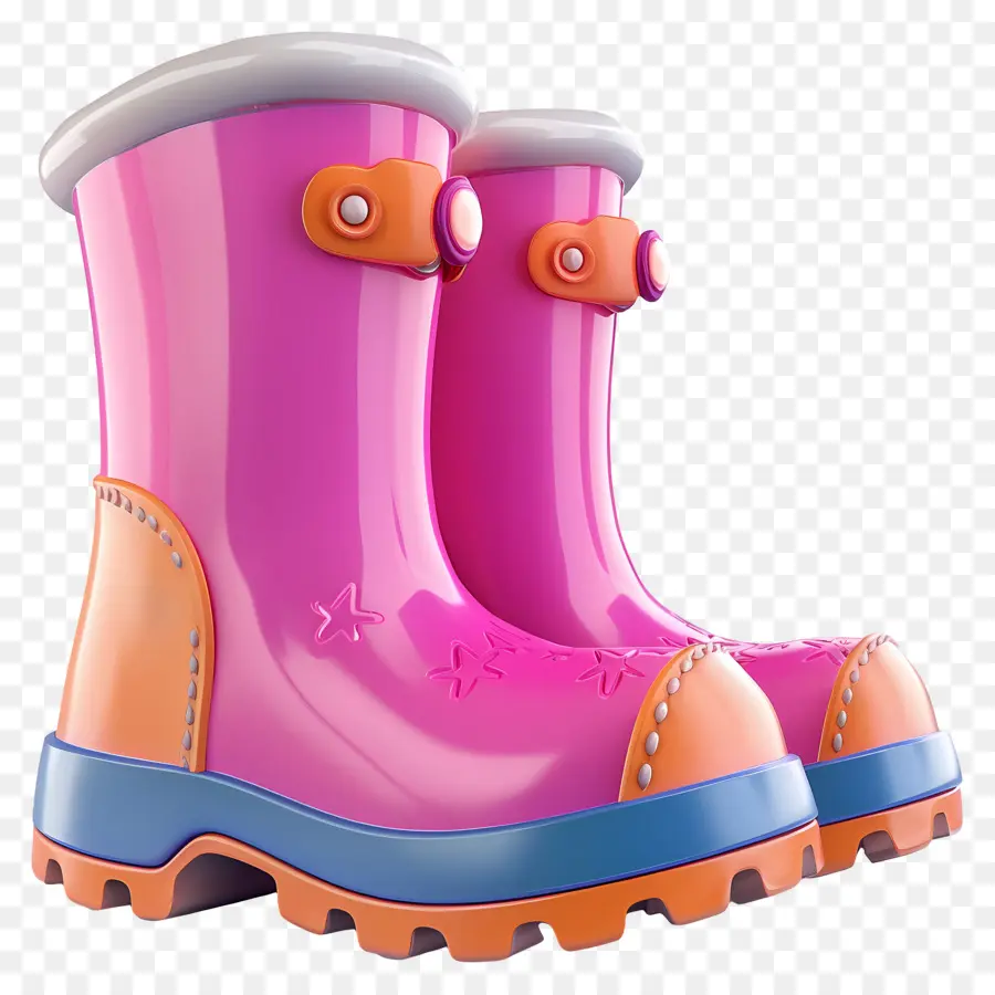 Bottes，Bottes Roses PNG