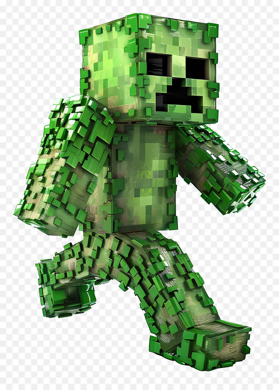 Minecraft Creeper，Jeu PNG