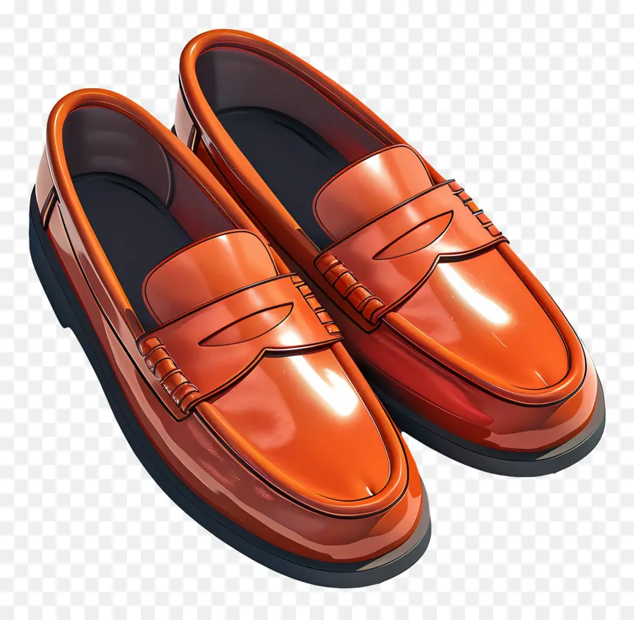 Flâneurs，Mocassins Marron PNG