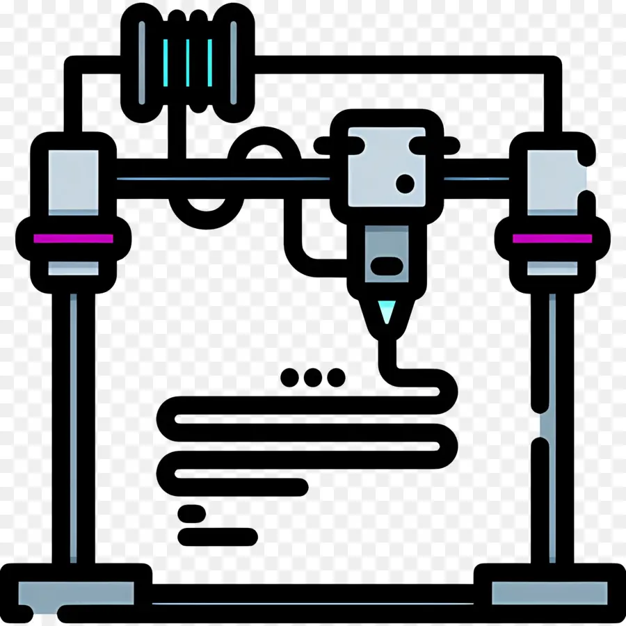 Imprimante 3d，Technologie PNG