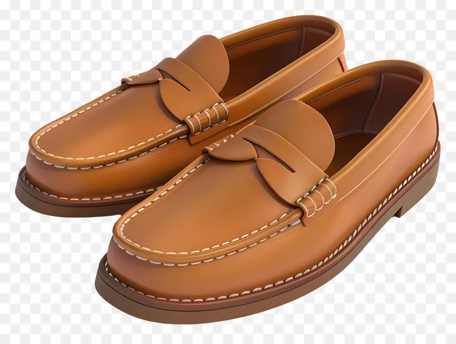 Flâneurs，Chaussures Marron PNG