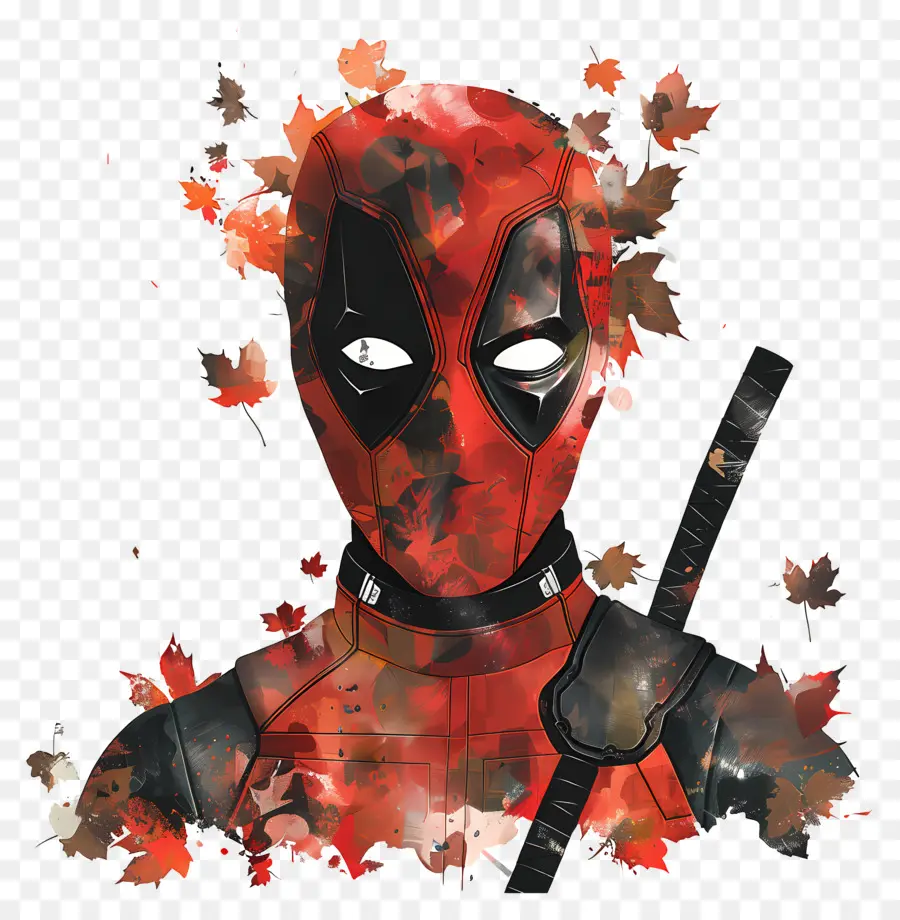 Dead Pool，Personnage Masqué Rouge PNG