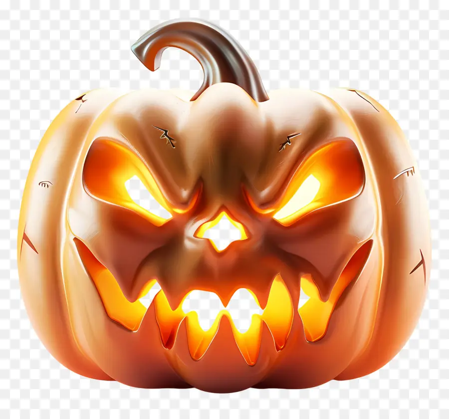 Citrouille D'halloween Lumineuse，Jack O' Lanterne PNG