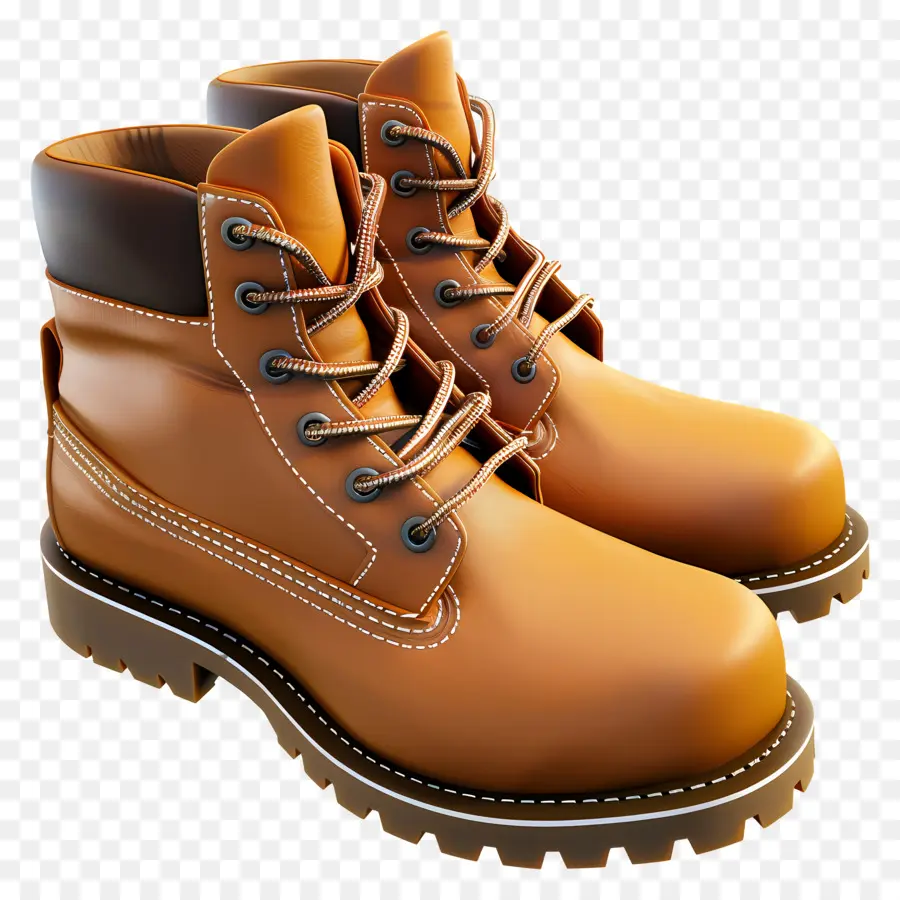 Bottes，Bottes Marron PNG