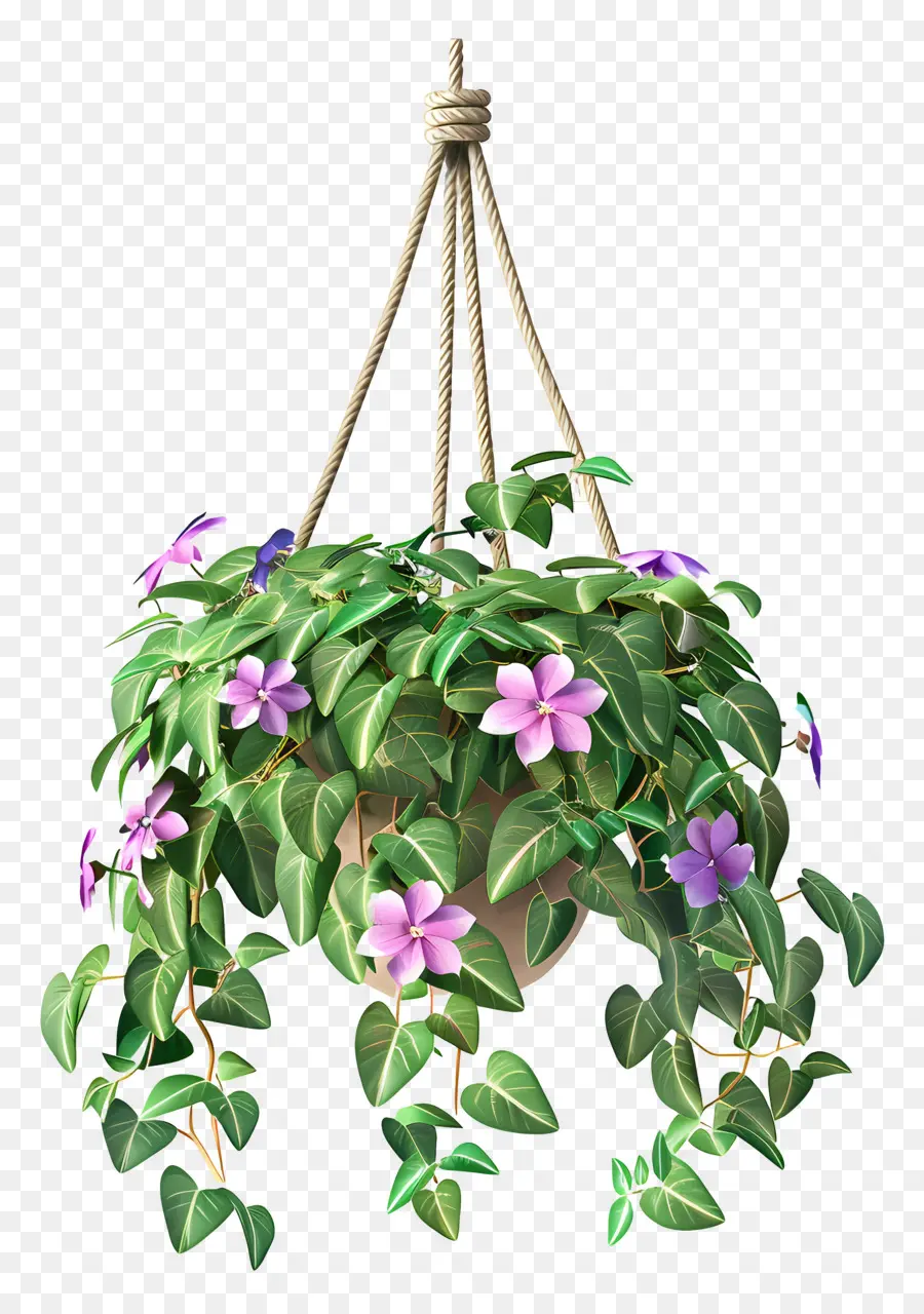 Plante à Fleurs Suspendue，Plante Suspendue PNG