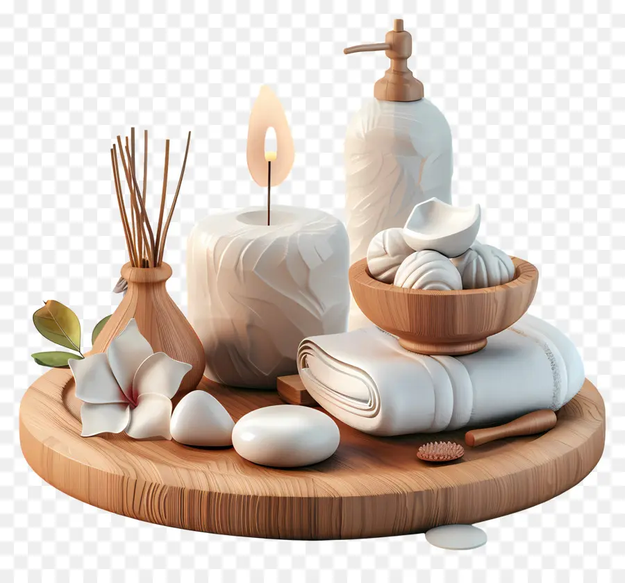 Traitement De Massage Spa，Articles De Spa PNG