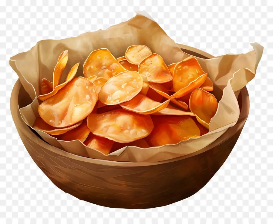 Bol De Chips，Chips PNG