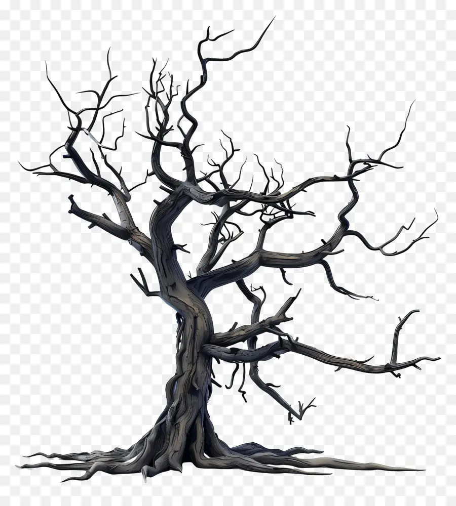 Arbre Mort，Arbre Tordu PNG