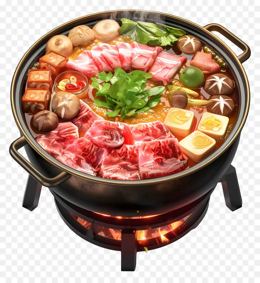 Fondue Chaude，Soupe PNG