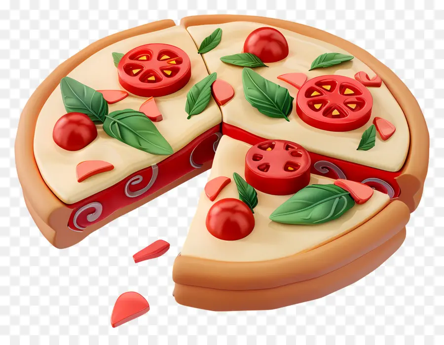 Pizza Marguerite，Pizza PNG