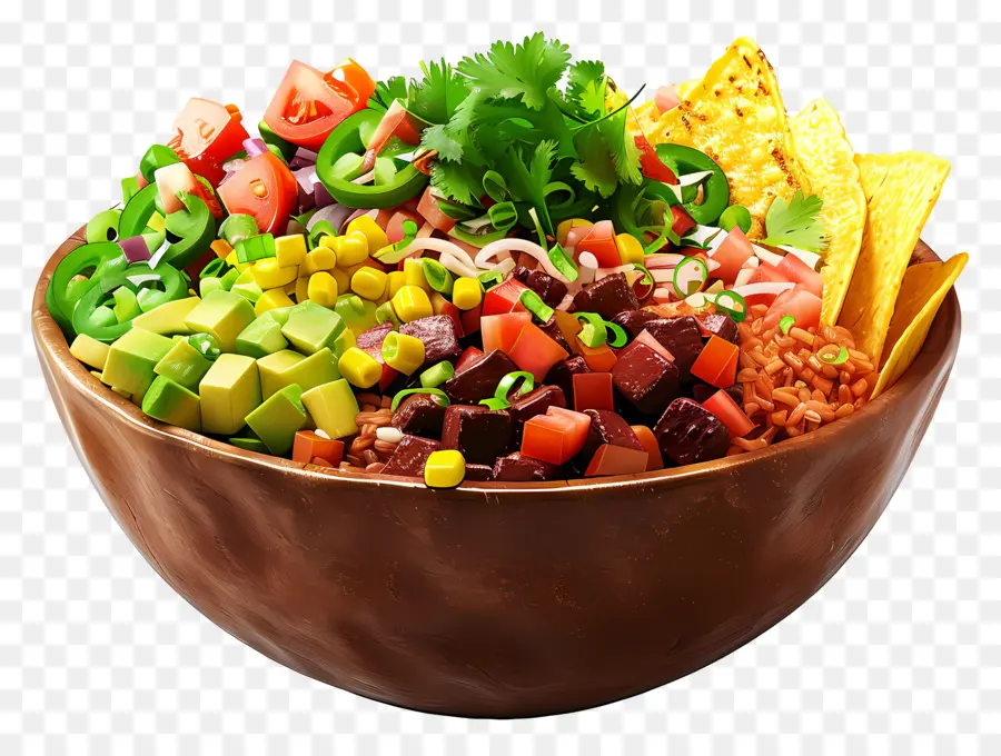 Bol De Burritos，Bol De Salade PNG