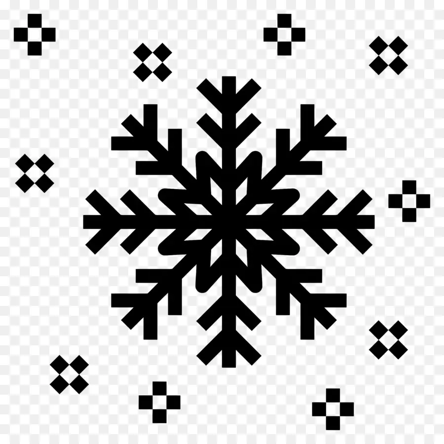 Flocon De Neige，Hiver PNG