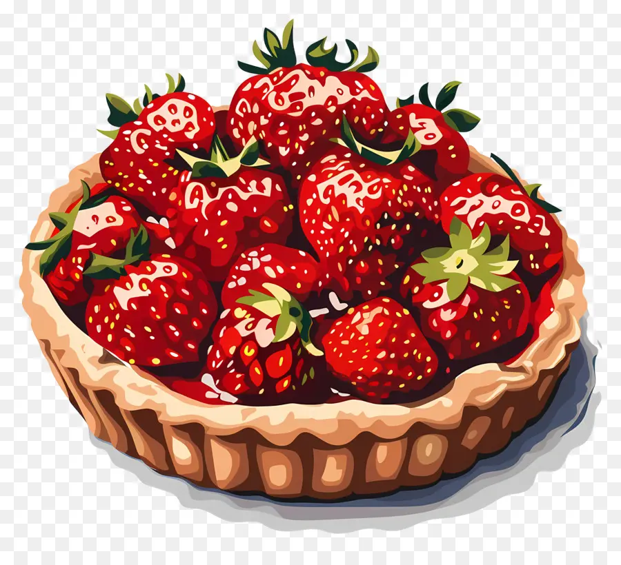 Pâtisserie Aux Fraises，Tarte Aux Fraises PNG