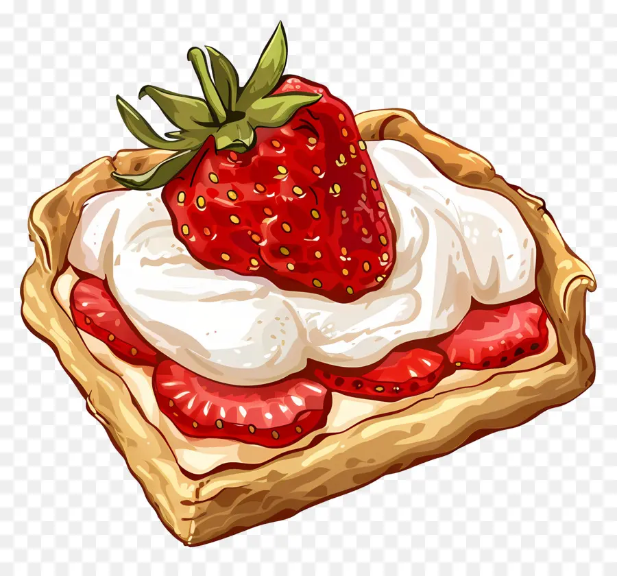 Pâtisserie Aux Fraises，Tarte Aux Fraises PNG