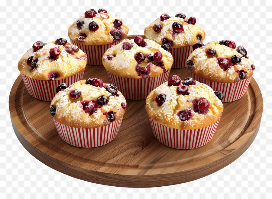 Muffins Aux Canneberges，Muffins PNG