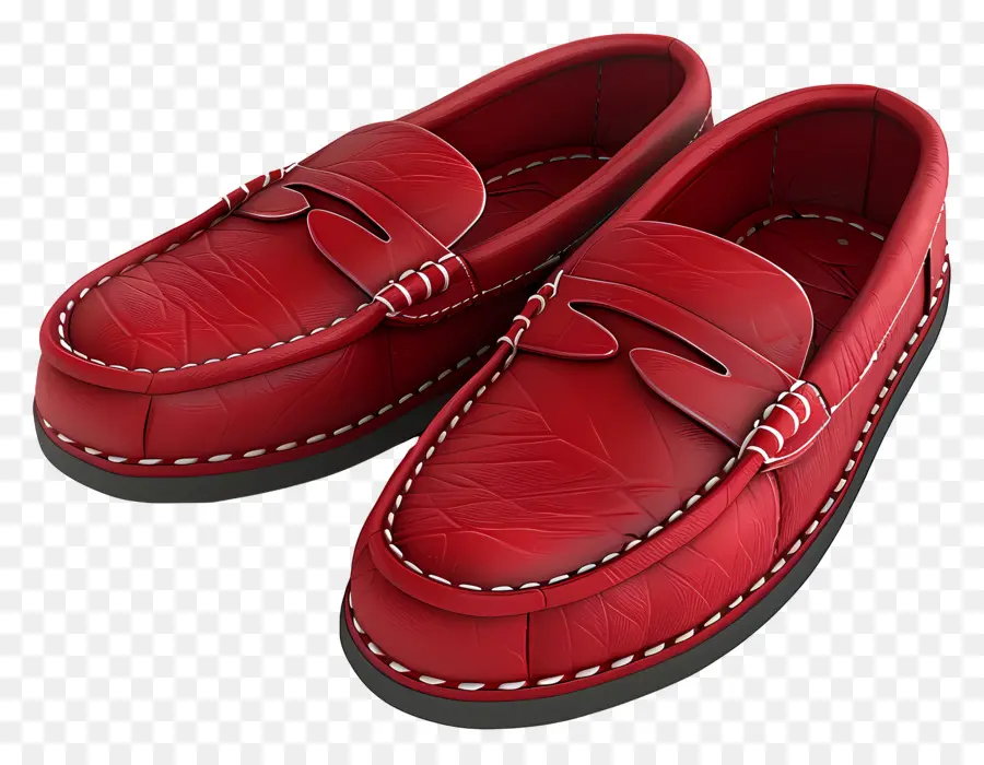 Flâneurs，Chaussures Rouges PNG