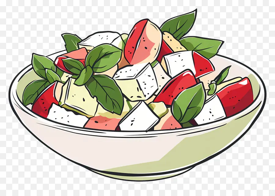 Salade Waldorf，Salade PNG