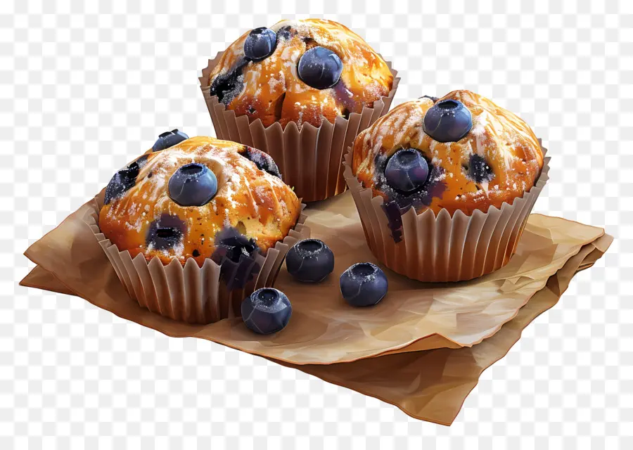 Muffins Aux Bleuets，Boulangerie PNG