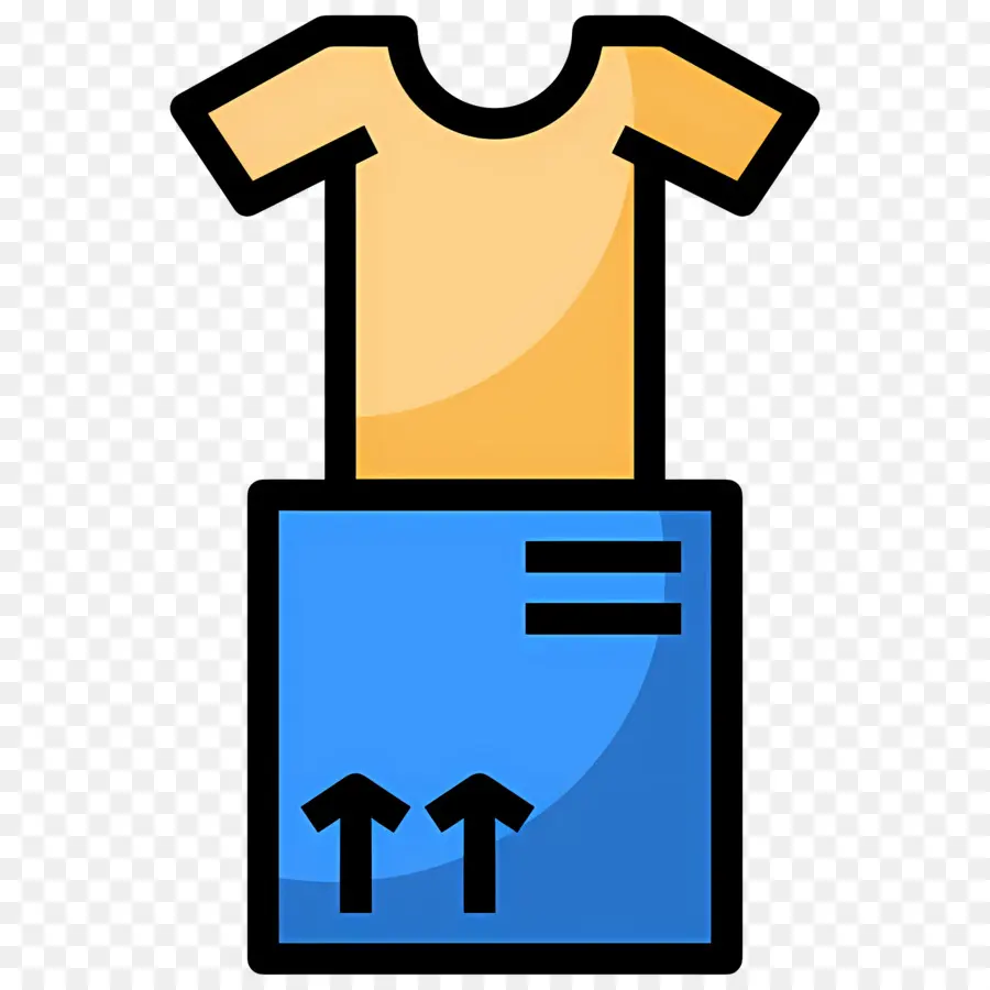 Boîte à Vêtements，T Shirt Dans Une Boîte PNG