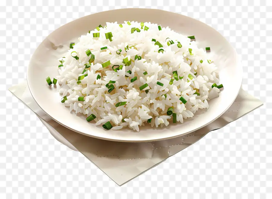 Plat De Riz，Assiette De Riz PNG