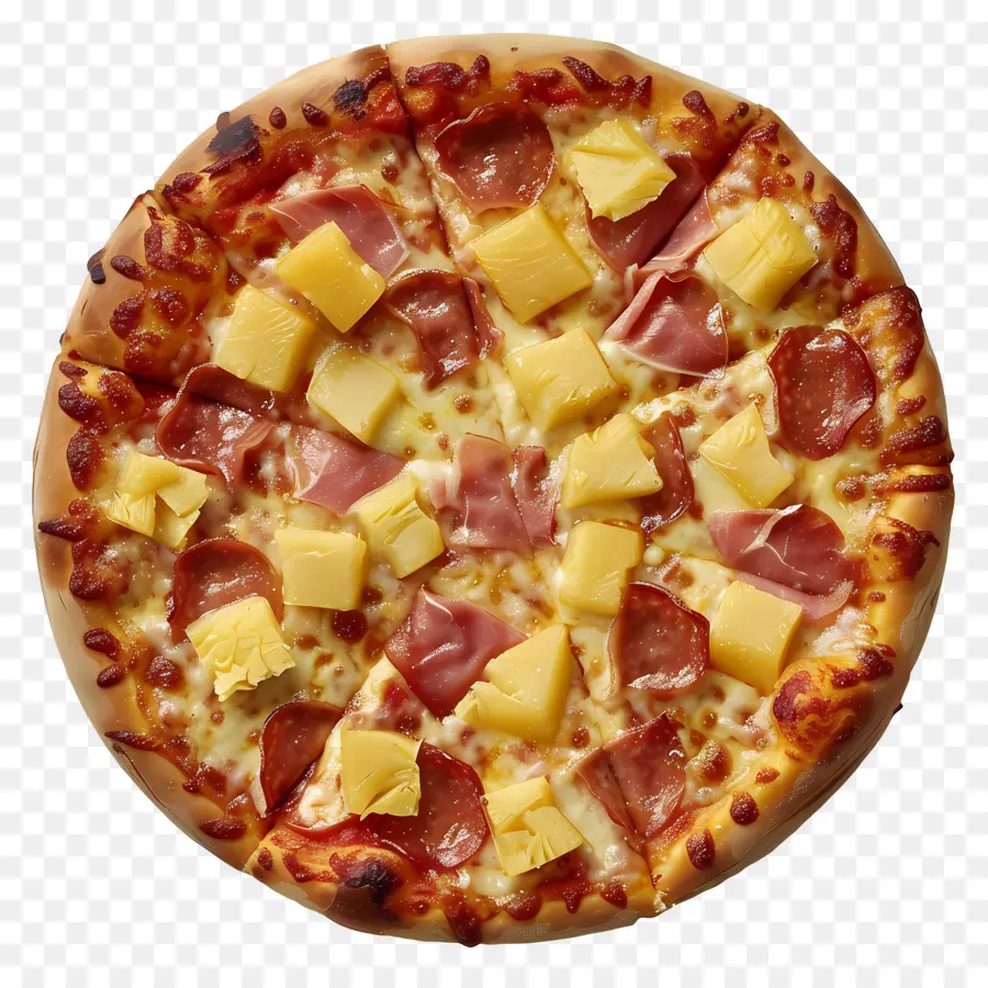 Pizza Hawaïenne，Pizza PNG