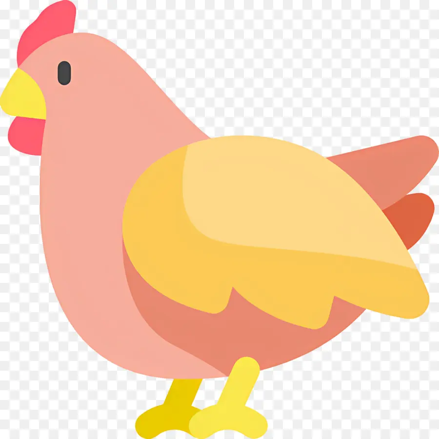 Poulet，Poulet De Dessin Animé PNG