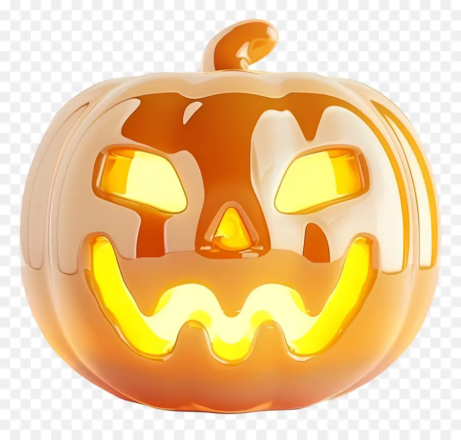 Citrouille D'halloween Lumineuse，Jack O' Lanterne PNG