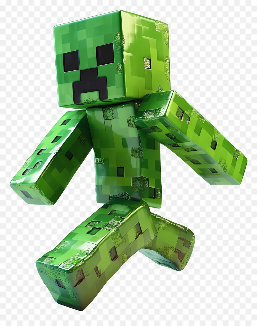 Minecraft Creeper，Liane PNG