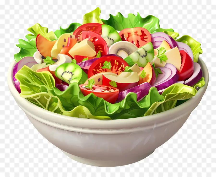 Salade Waldorf，Saladier PNG