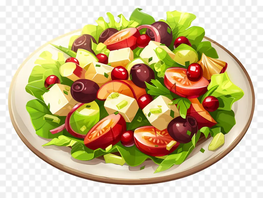 Salade Waldorf，Salade PNG